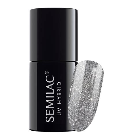 Semilac Platinum Silver Uv Gel Polish Ml Pukka Nails