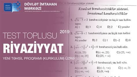 R Yaz Yyat Test Toplusu Suallar B Rab Rsizlikl R V Sistemi