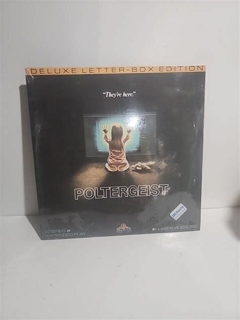 Poltergeist Deluxr Letter Box Edition Laserdisc Mgm Ua Home Video Brand