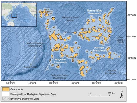 The Northwest Nw Pacific Ocean Seamounts Ecologically Or Biologically