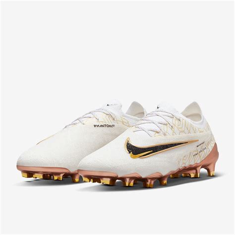 Nike Phantom Gx Elite Firm Ground X Wwc Winner White Black Metallic Gold Mens Boots Pro