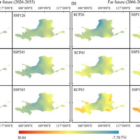 Spatial Distribution Of Multi Model Ensemble Average Changes In