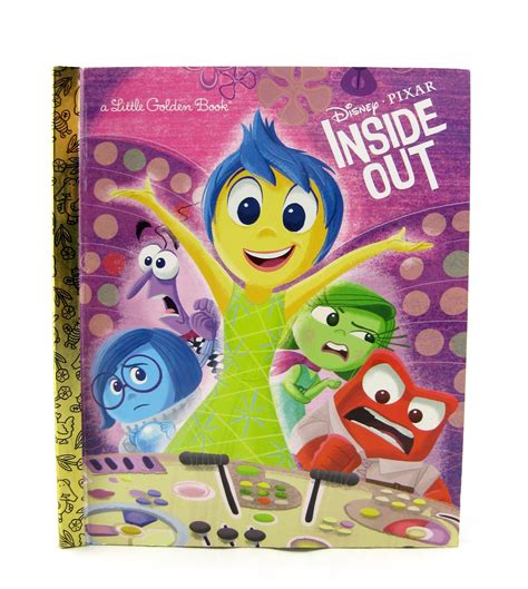 Dan The Pixar Fan Inside Out Little Golden Book