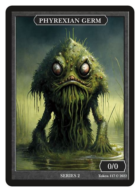 Phyrexian Germ Token Givememana Tokens Series 2 Magic The Gathering MTG