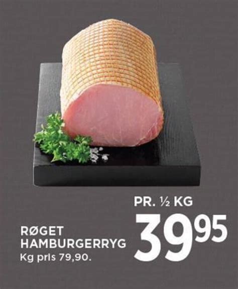 RØGET HAMBURGERRYG tilbud hos MENY