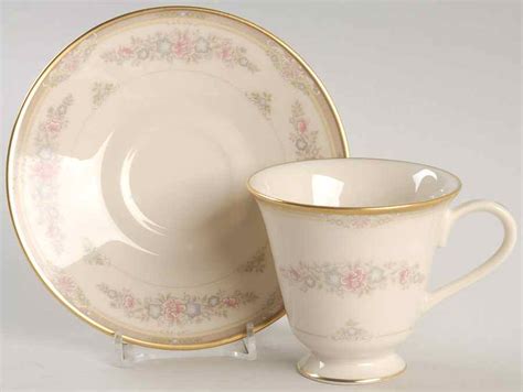 Chesapeake Footed Demitasse Cup Saucer Set By Lenox Replacements Ltd