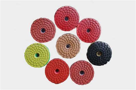 Concrete floor polishing pad construction process | TB pads