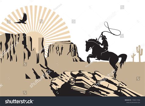 Cowboy Lasso Silhouette Images: Browse 3,506 Stock Photos & Vectors ...