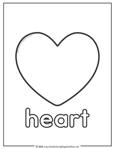 coloring pages heart 5