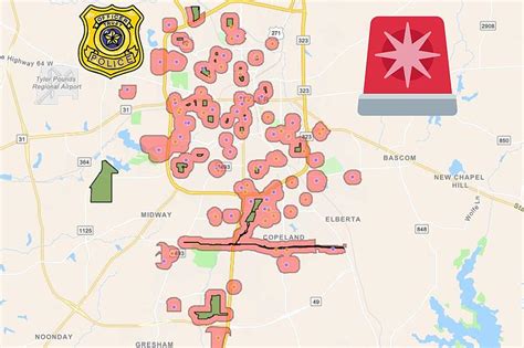 Avoid These Houses Look At The Sex Offender Map For Tyler Texas