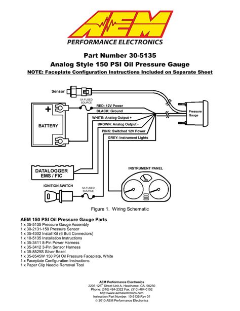 How To Wire A Oil Pressure Gauge