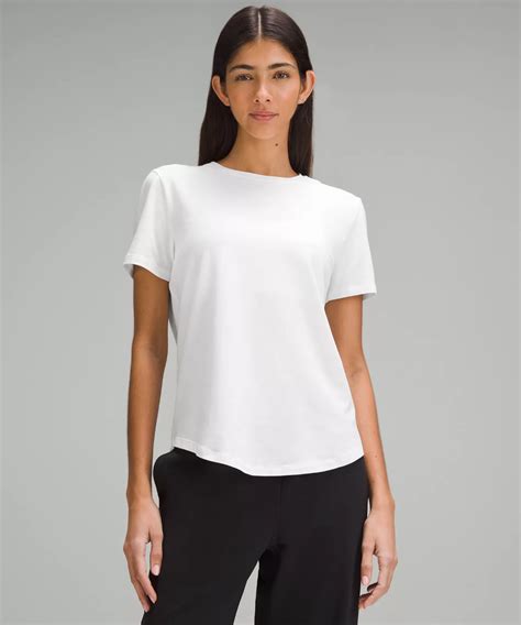 Love Curved Hem Crewneck T Shirt Lululemon Au