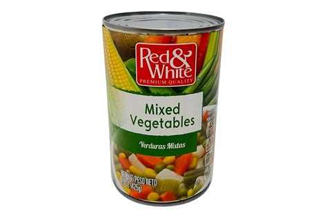 Red And White Mixed Vegetables 425g Cvj Asian Market