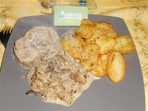 R Ti De Veau La Cr Me Et Aux Champignons