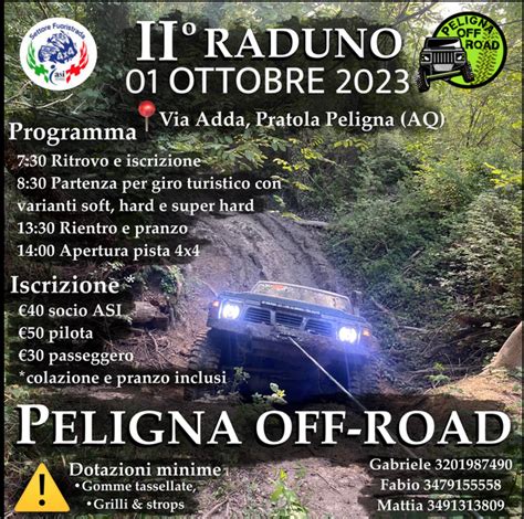 Raduno By Peligna Off Road Asi Fuoristrada Tuttofuoristrada