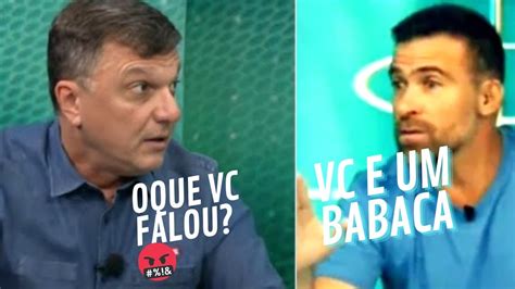 Pilhado E Mauro Cezar Discutem Ao Vivo YouTube