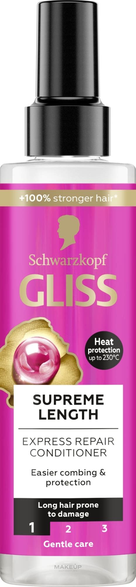 Gliss Kur Supreme Length Conditioner Spray réparateur à l extrait de