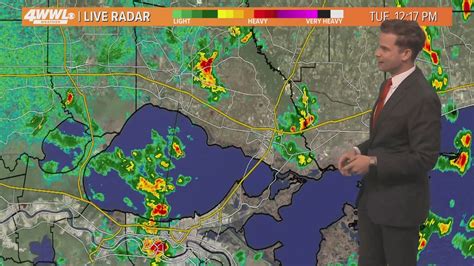 New Orleans Weather Tropical Showers Tuesday With Less Heat