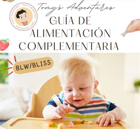 Guía de alimentación complementaria BLW BLISS Recetario Tomys