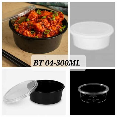 Ml Plastic Food Container Type Disposable At Rs Piece In