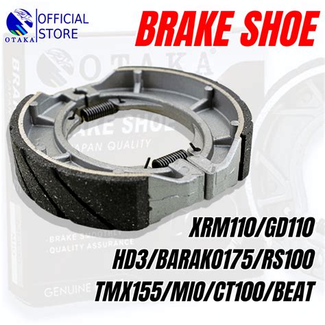 BRAKE SHOE FOR MOTORCYCLE MIO BARAKO 175 XRM GD100 HD3 RS100