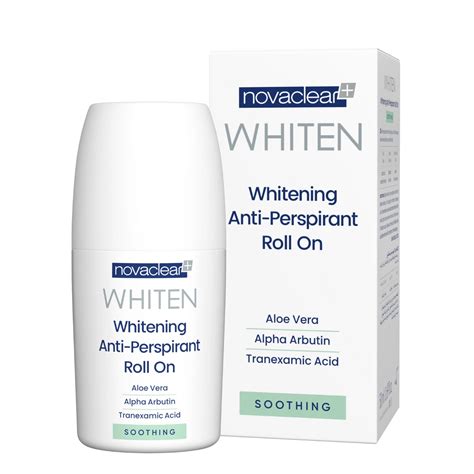 Whiten Anti Perspirant Roll On Soothing Novaclear