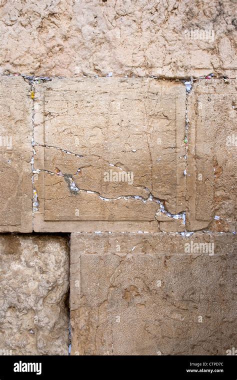 Western Wall Prayer Notes Hi Res Stock Photography And Images Alamy