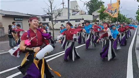 さぬき舞人 かんおんじ銭形まつり・銭形よさこい 2024年7月14日 柳町会場 Youtube