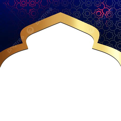 Islamic Mehrab Ramadan Frame Eid Border Transparent Background Clip Art