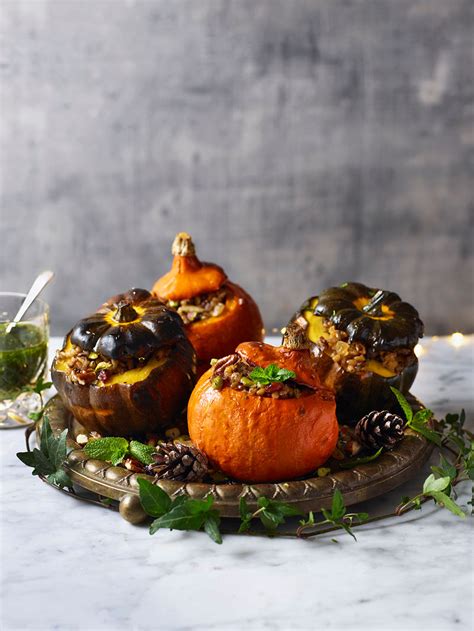 Stuffed roast squash | Jamie Oliver Christmas recipes