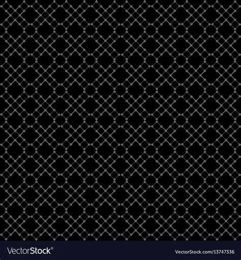 Seamless black geometric pattern Royalty Free Vector Image