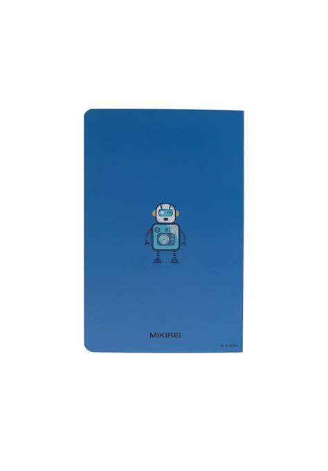 Jual Wigglo Wigglo Notebook Smiley Robot Navy Original Zalora