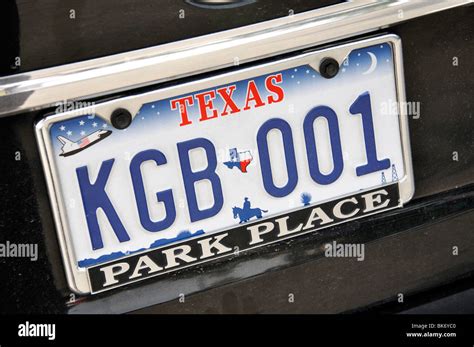 Texas license plate Stock Photo - Alamy