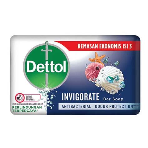 Dettol Antibacterial Hygiene All Day Deo Bar Soap Invigorate NTUC