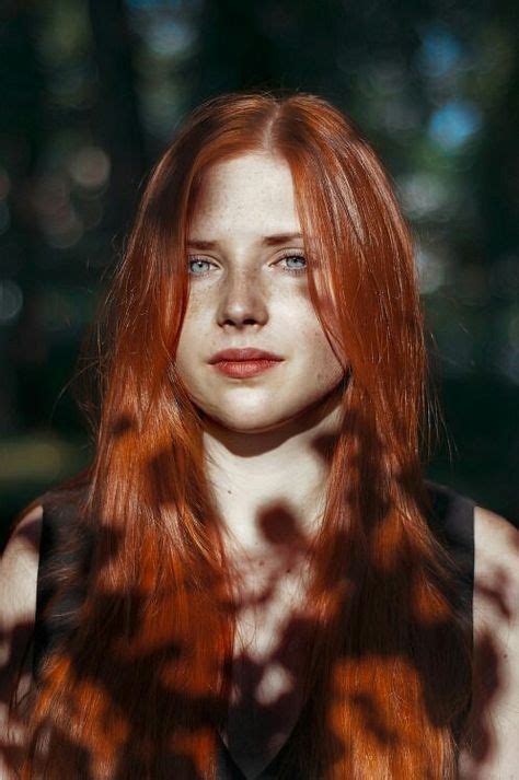 Hairstyle Color And Length Redhead Kissed By Fire Beautiful Red