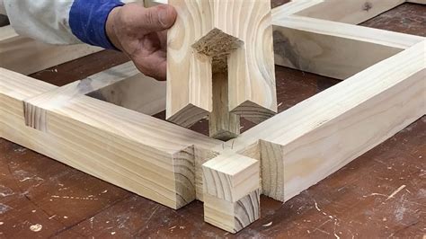 Technique Creating Extremely Sturdy Joints By Vietnamese Carpenters