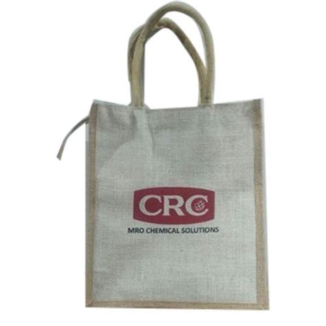 Zipper Closure Type Printed Jute Shopping Bags With Kg Weight Bearing