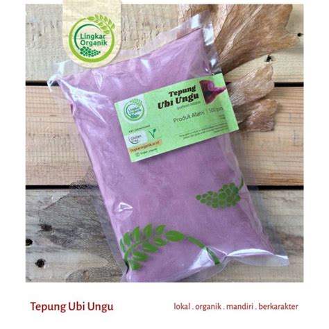 Jual Tepung Ubi Ungu Lingkar Organik Gr Shopee Indonesia