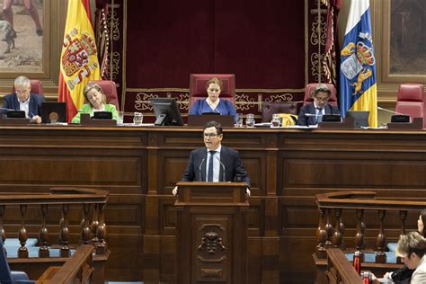 El Parlamento De Canarias Convalida El Decreto Ley De Medidas Urgentes