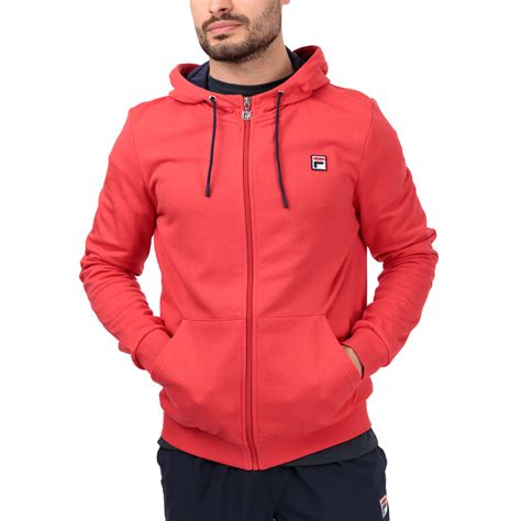 Fila Robin Mens Padel Hoodie Red