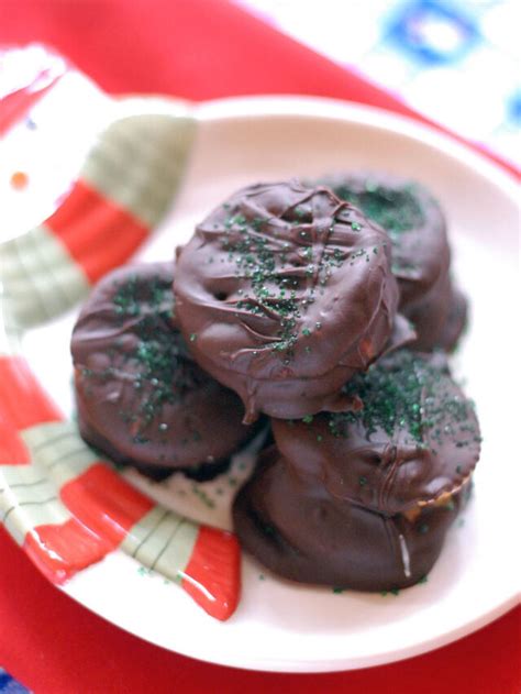 How to Make Chocolate Cracker Cookies - Holiday Recipe - Two Lucky Spoons