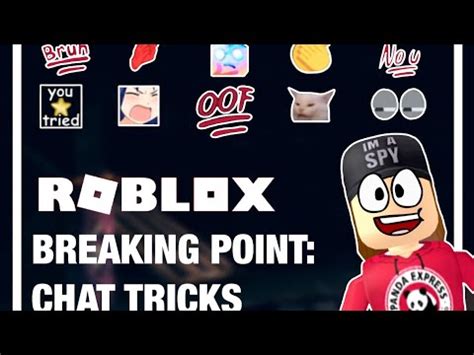 How To Use The Emojis In Roblox Breaking Point YouTube