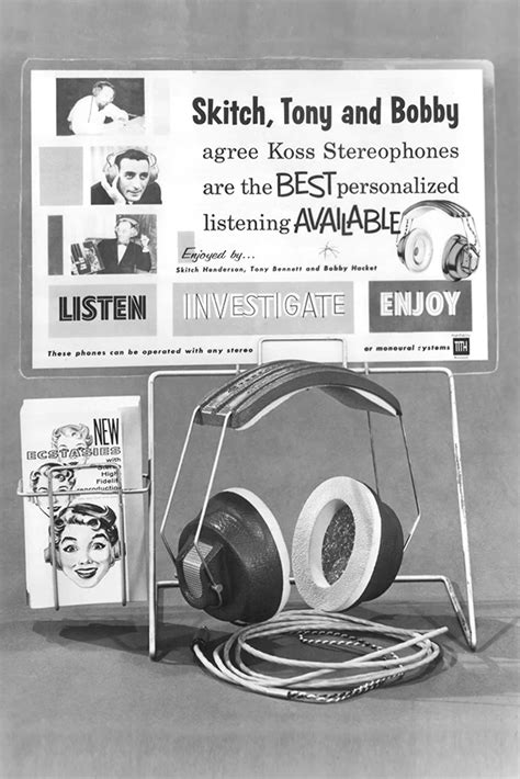 Koss SP/3 Stereo Headphones - Hi-Fi Hall of Fame