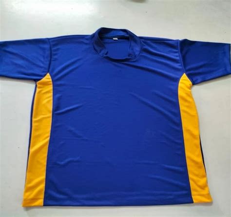 running training plain men polyester sport  shirt  neck  rs