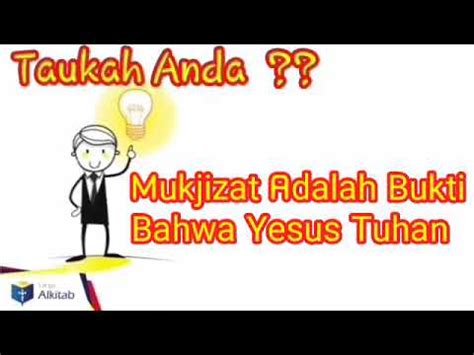 75 101 Tanya Alkitab Bukti 100 Mukjizat Yesus YouTube