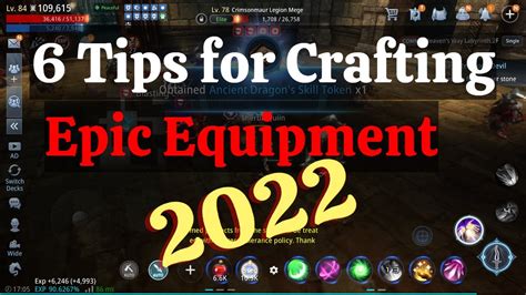 MIR4 Tips For Crafting Epic Equipment This Year 2022 YouTube