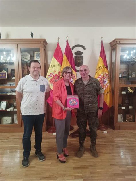 Visitamos al General Jefe de la Brigada Guzmán El Bueno X Acpacys