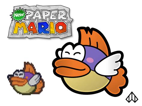 New Paper Mario Sushie By Nelde On Deviantart