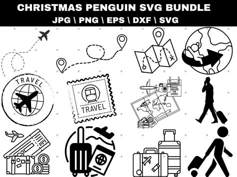 Travel Svg Bundle Funny Travel Svg Traveling Svg Travel Clipart Svg