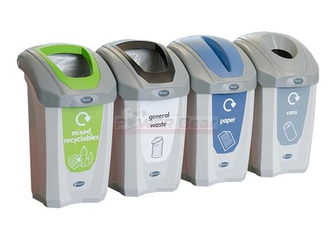 Nexus 30 Modular Recycling Bins By POWER Bear Designer Bins